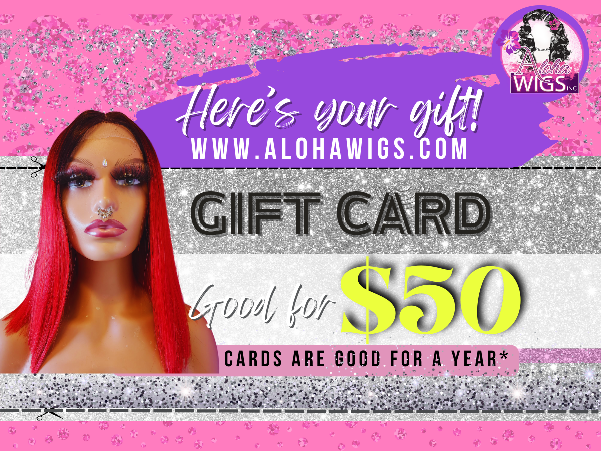 ALOHA WIGS GIFT CARDS