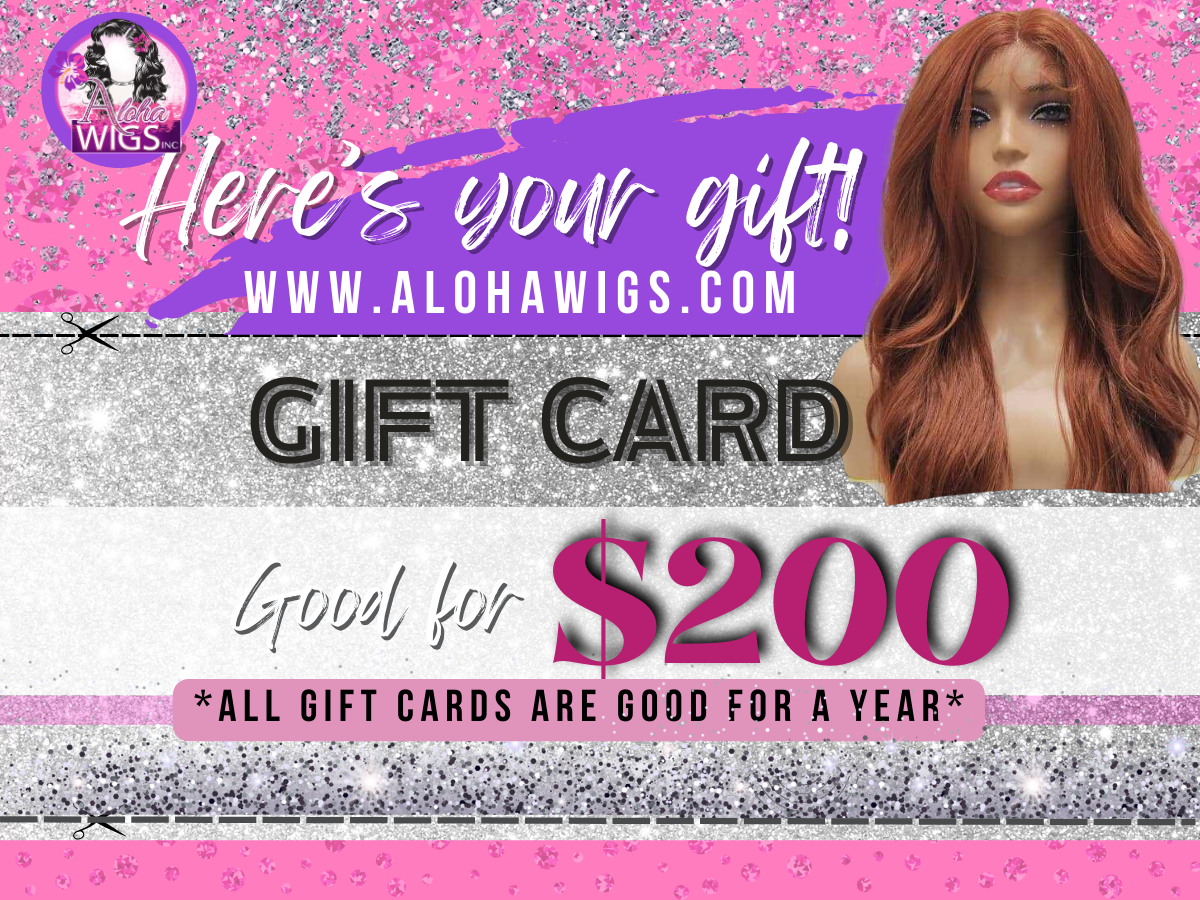 ALOHA WIGS GIFT CARDS