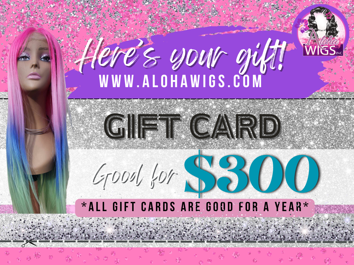 ALOHA WIGS GIFT CARDS