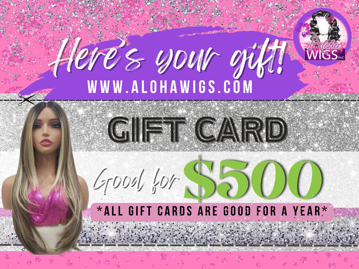 ALOHA WIGS GIFT CARDS