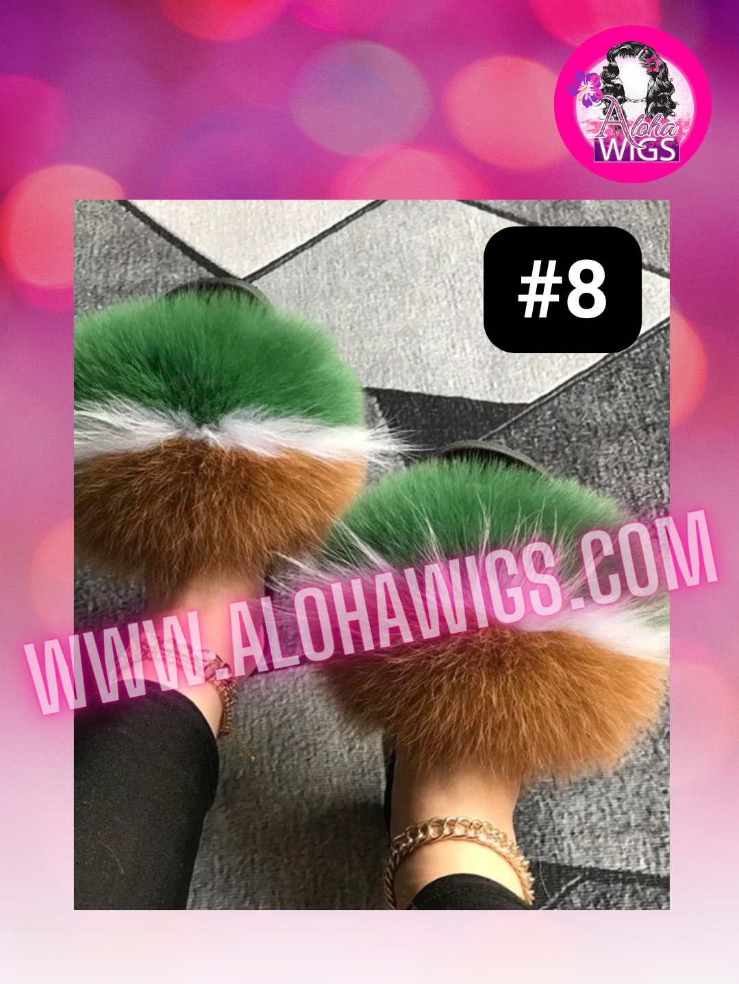 Faux Fur Fuzzy Slippers