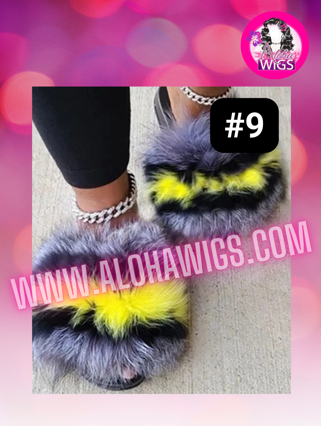 Faux Fur Fuzzy Slippers