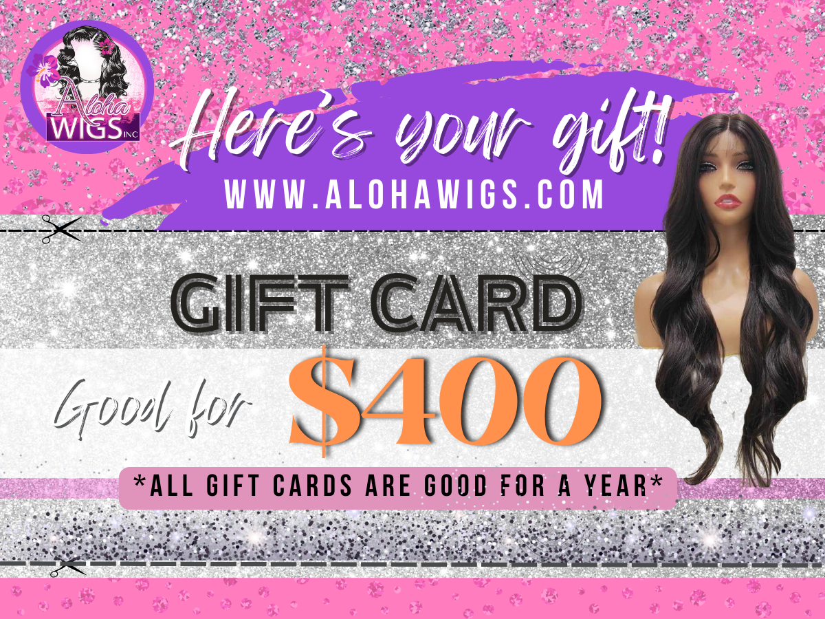 ALOHA WIGS GIFT CARDS