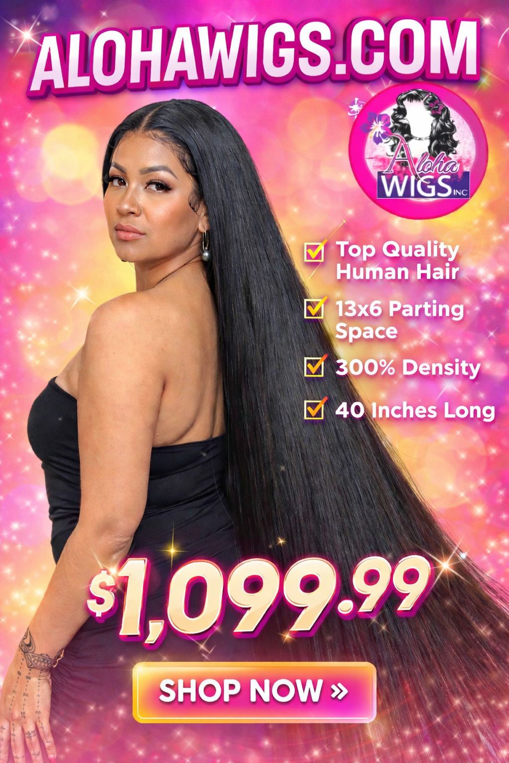 MIA 40INCH (Human) Top Quality (300Density) ONSALE!!!!