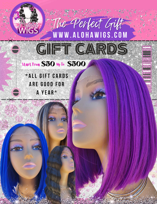 ALOHA WIGS GIFT CARDS