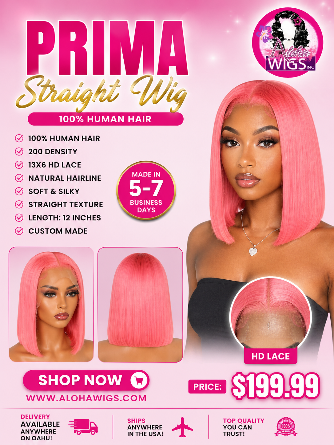 Prima (Human) 12inch 200 DENSITY