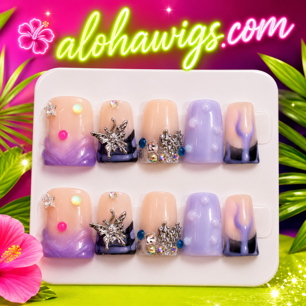 3D Custom Press on Nails