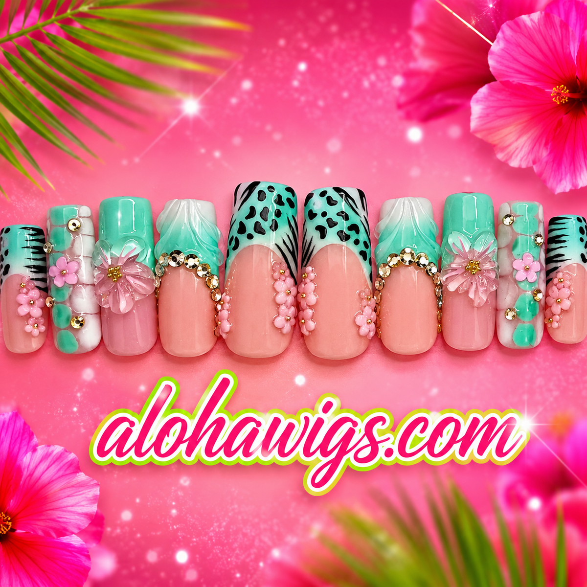 3D Custom Press on Nails