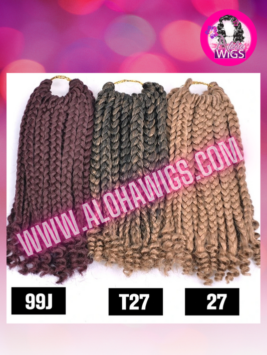 10inch Box Braids Crochet Hair
