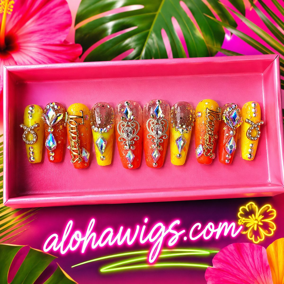 3D Custom Press on Nails